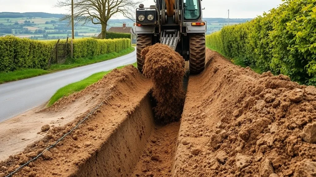 Chain Trenching in West Kingsdown | Fast, Clean Trench Excavation
